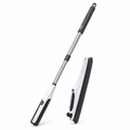 FlexReach Pro 2-in-1 Telescopic Gap Cleaning Brush — Professional Stainless Steel Extendable Handle with Detachable Hard Bristle Head for Deep Cleaning Grout, Window Tracks, Kitchen Stove Gaps & Bathroom Dead Corners
